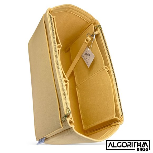 👑 NEW! Neverfull GM MM LV purse organizer insert with zippers for Louis Voution - Picture 9 of 16